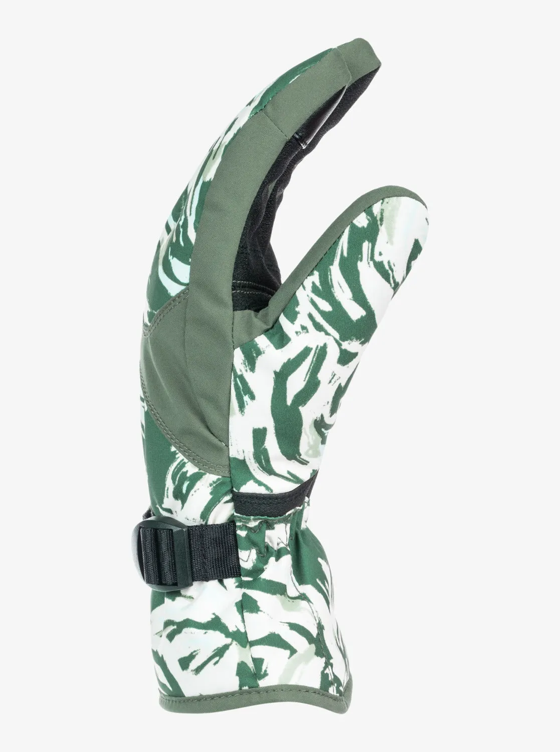 Roxy Jetty Technical Snowboard/Ski Gloves - Dark Forest Wild