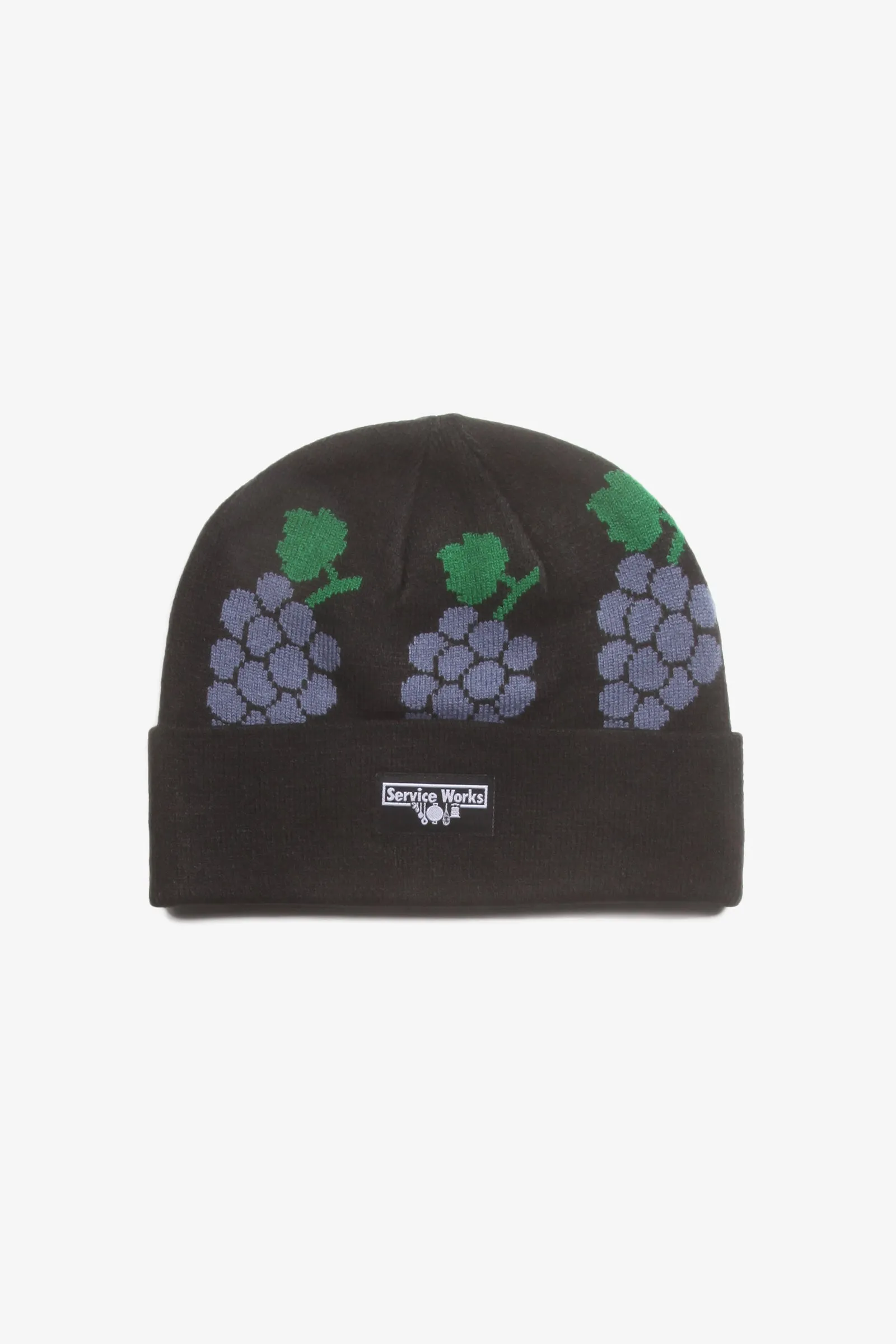 Service Works - Grape Beanie - Black