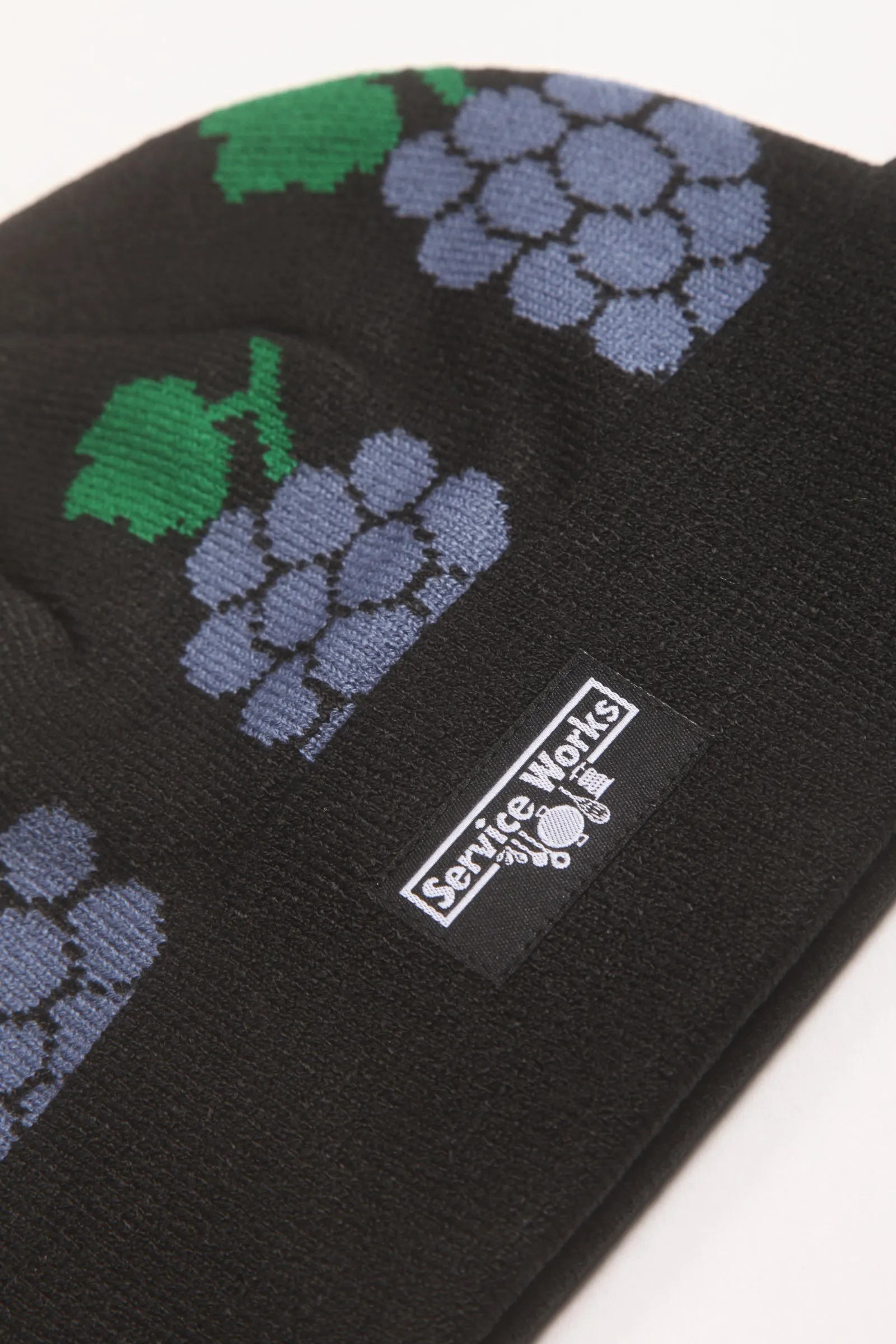 Service Works - Grape Beanie - Black