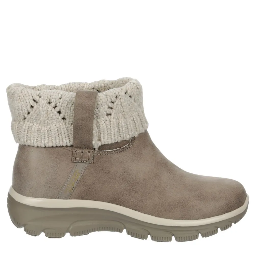 SKECHERS  WOMENS EASY GOING - COZY WEATHER 2 ANKLE BOOT