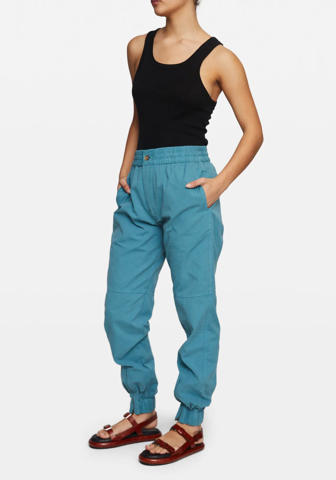 SLOUCH ZIP DETAIL TRACKPANT