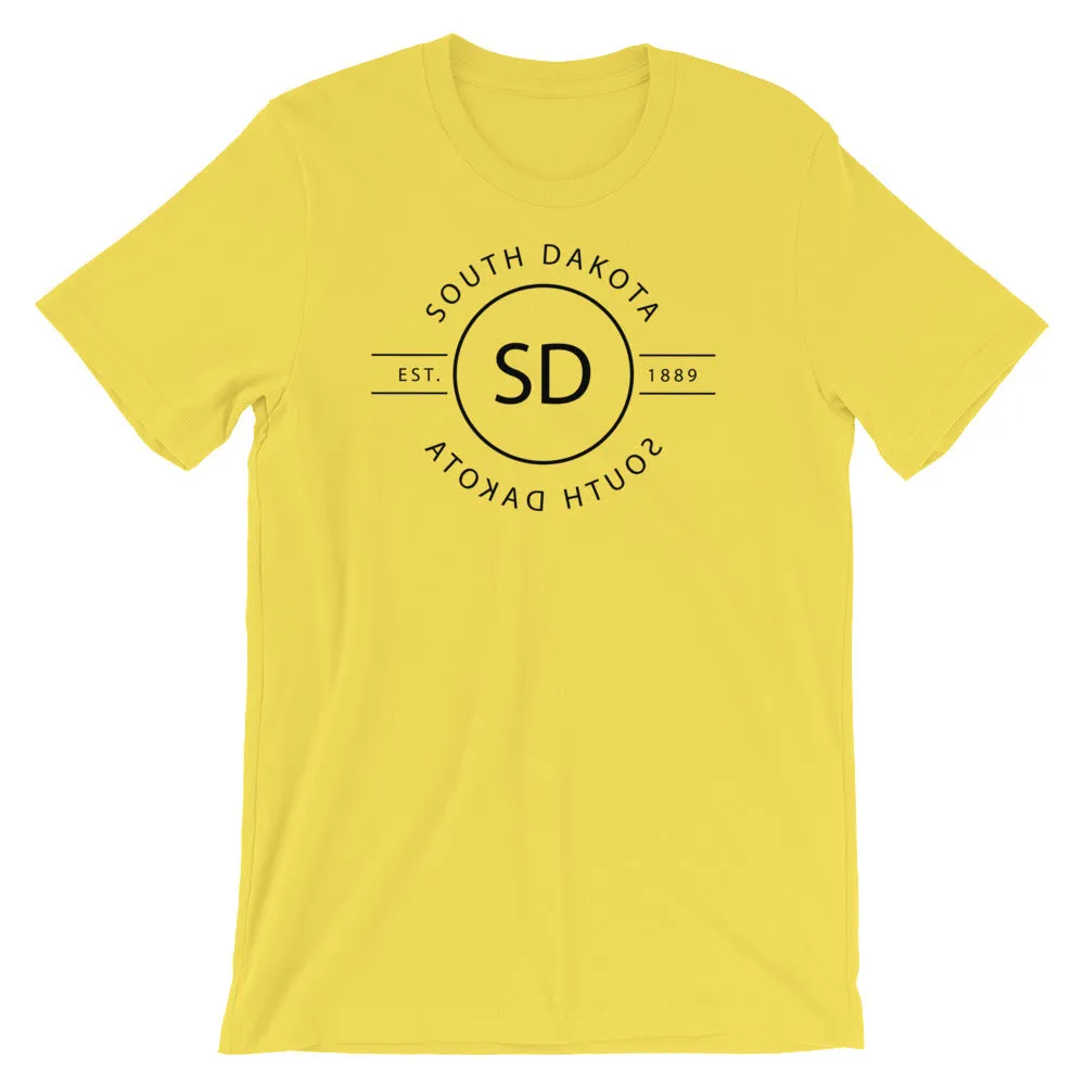 South Dakota - Short-Sleeve Unisex T-Shirt - Reflections