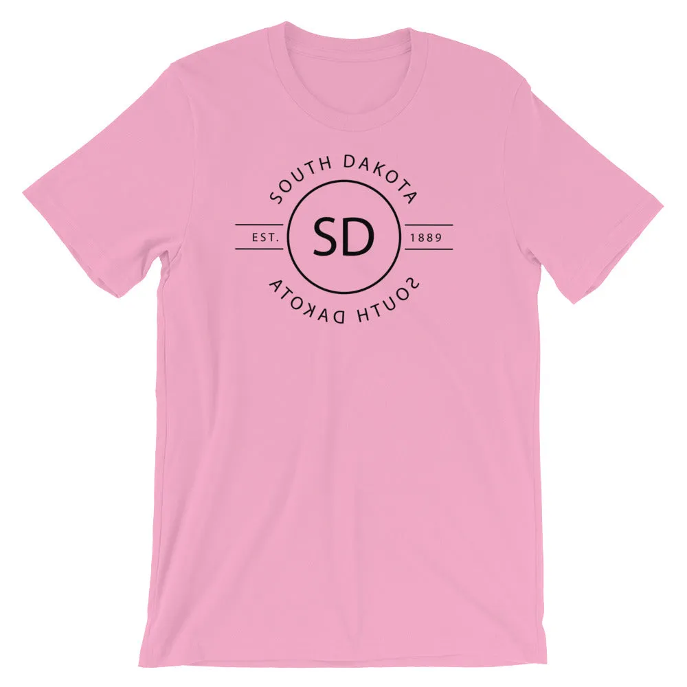 South Dakota - Short-Sleeve Unisex T-Shirt - Reflections