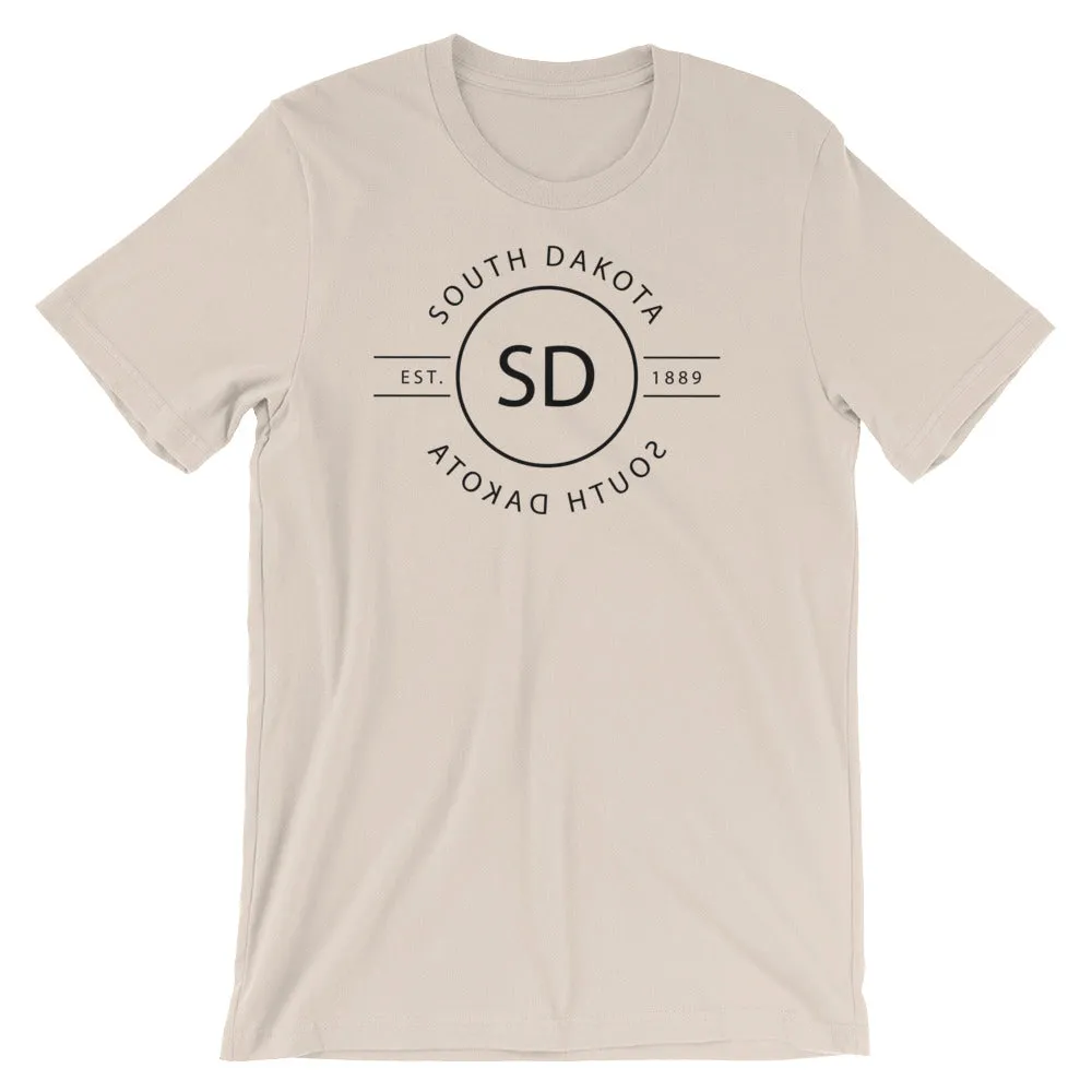 South Dakota - Short-Sleeve Unisex T-Shirt - Reflections