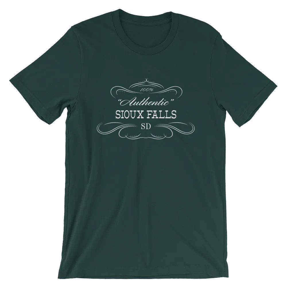 South Dakota - Sioux Falls SD - Short-Sleeve Unisex T-Shirt - Authentic