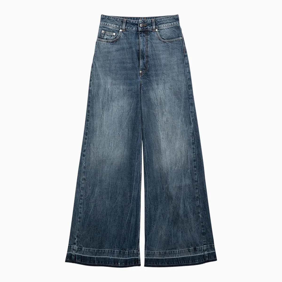 Stella McCartney    Stella Mc Cartney Wide Leg Denim Jeans