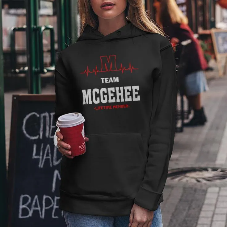 Team Mcgehee Lifetime Member Mcgehee Last Name Women Hoodie