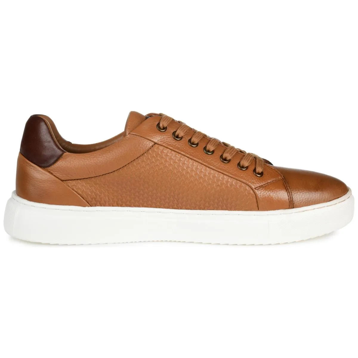      Thomas & Vine Men's Canton Embossed Leather Sneaker     