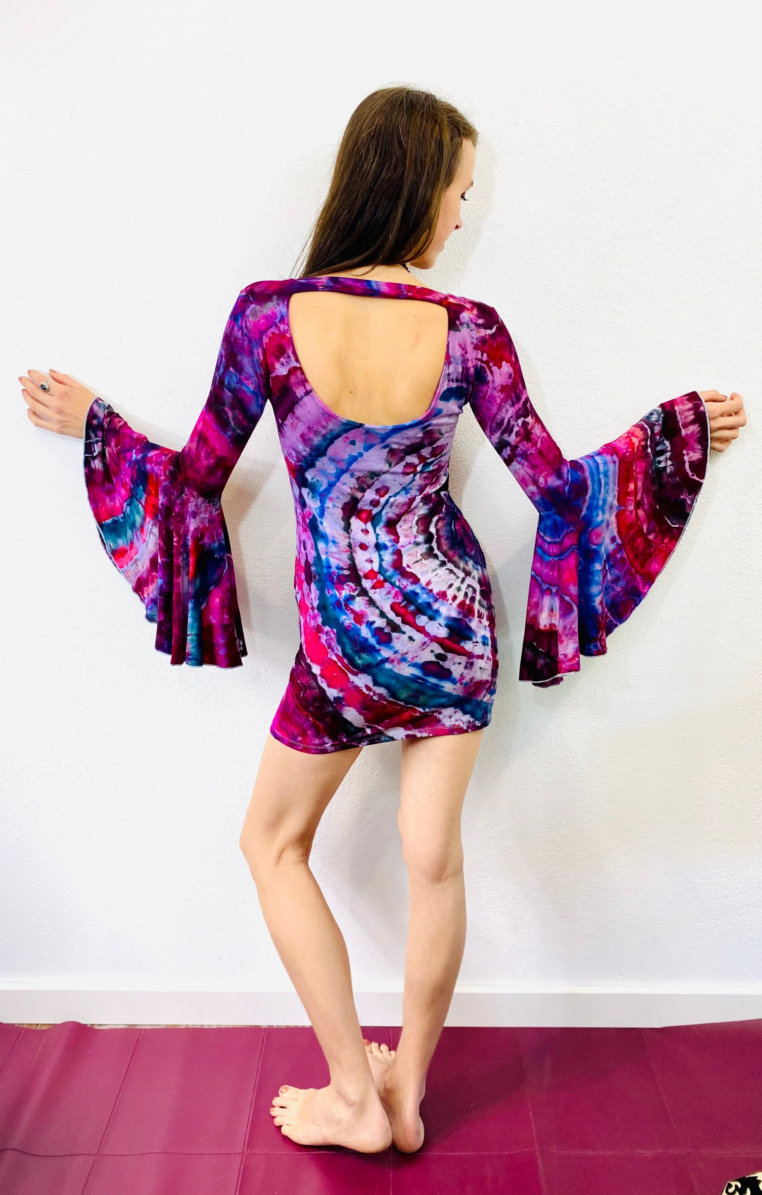 Tie Dye Bell Sleeve Tunic