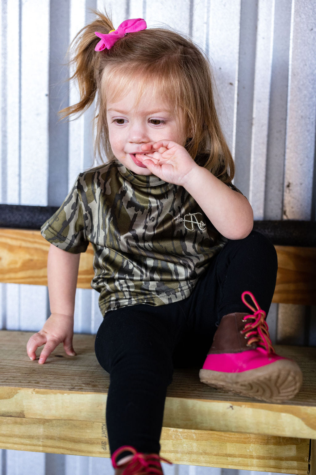 Toddler Crew Neck Short Sleeve Shirt by Bow and Arrow Outdoors