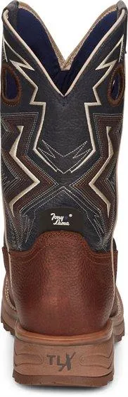 Tony Lama Men's 11 Force Waterproof - Medium Square Comp Toe