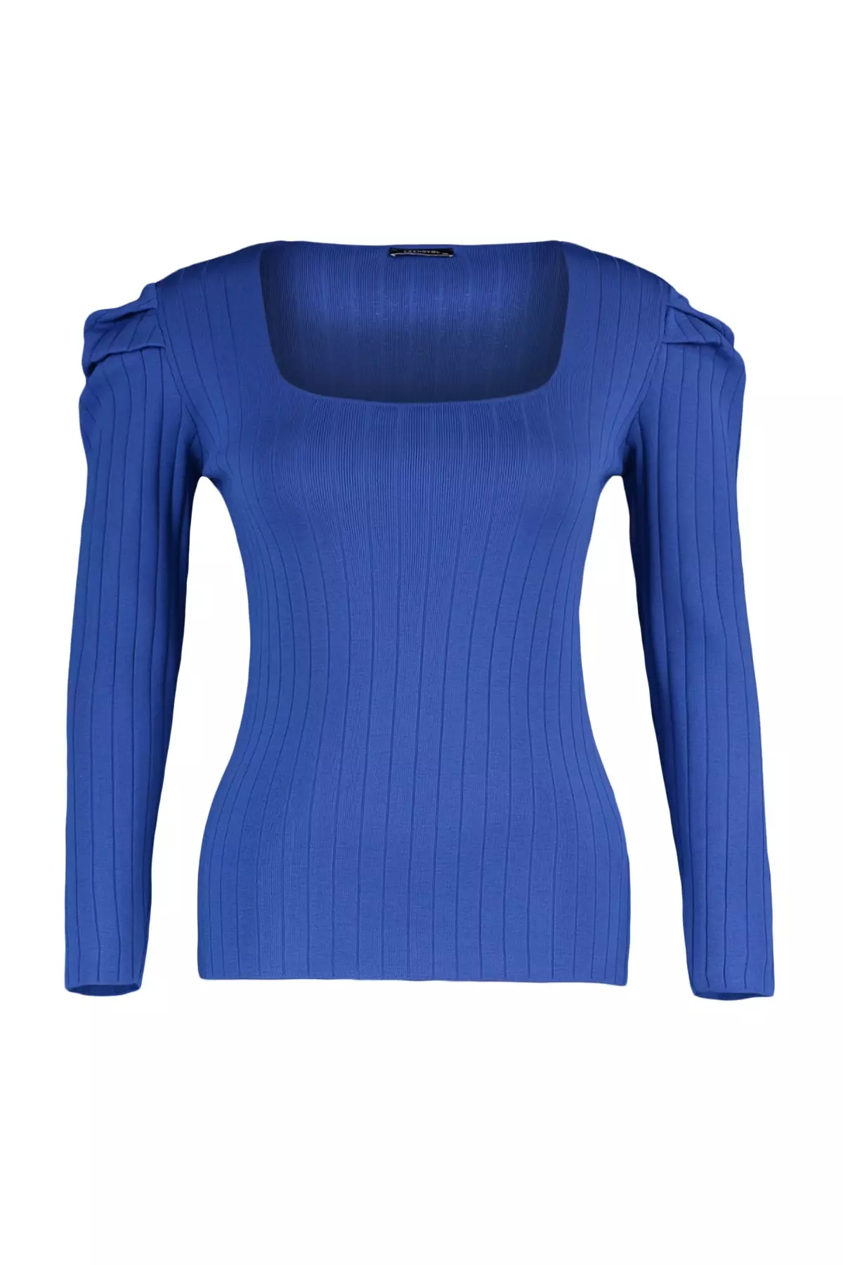 Trendyol Plus Size Ruched Sweater