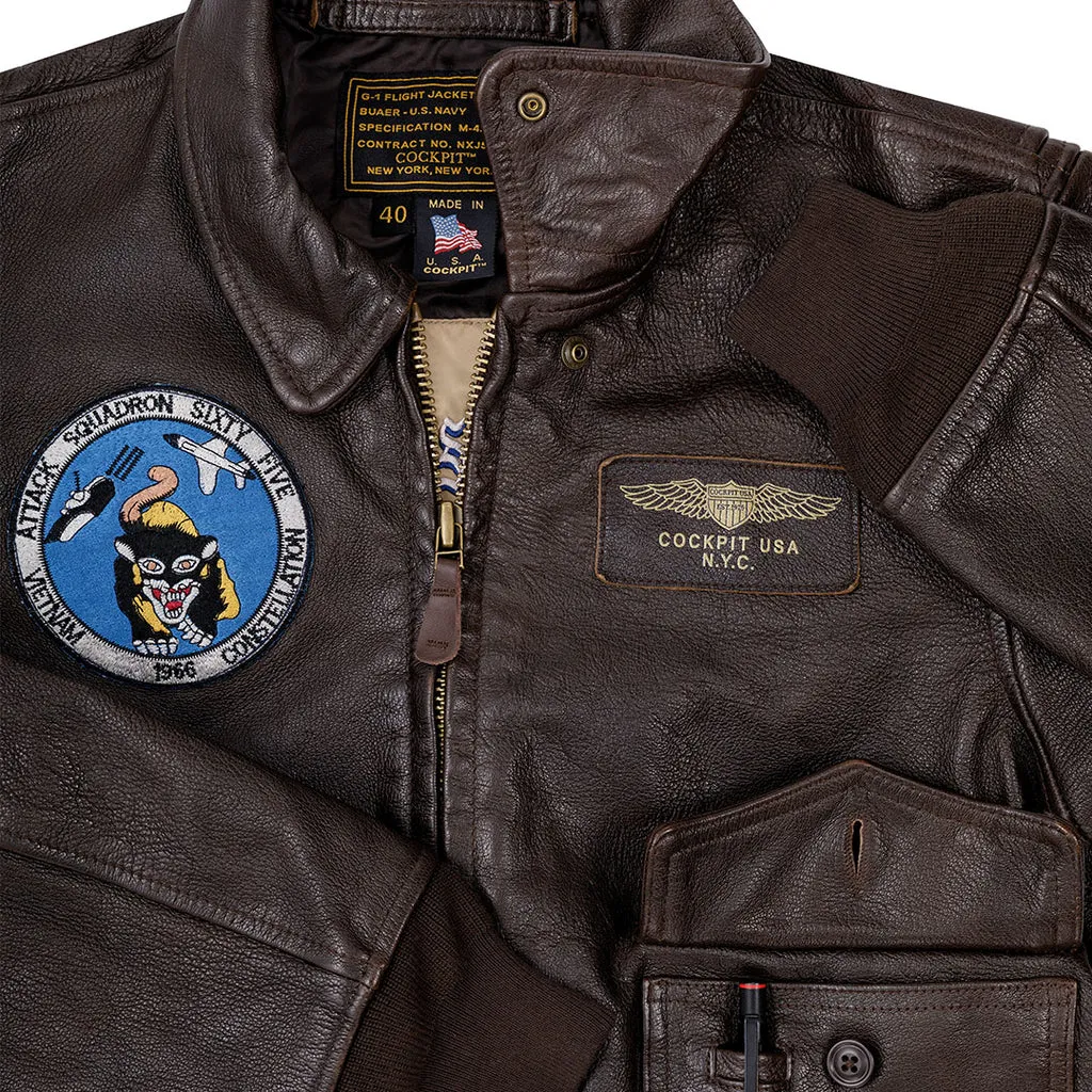 USS Forrestal Vietnam Pilot Jacket | Cockpit USA