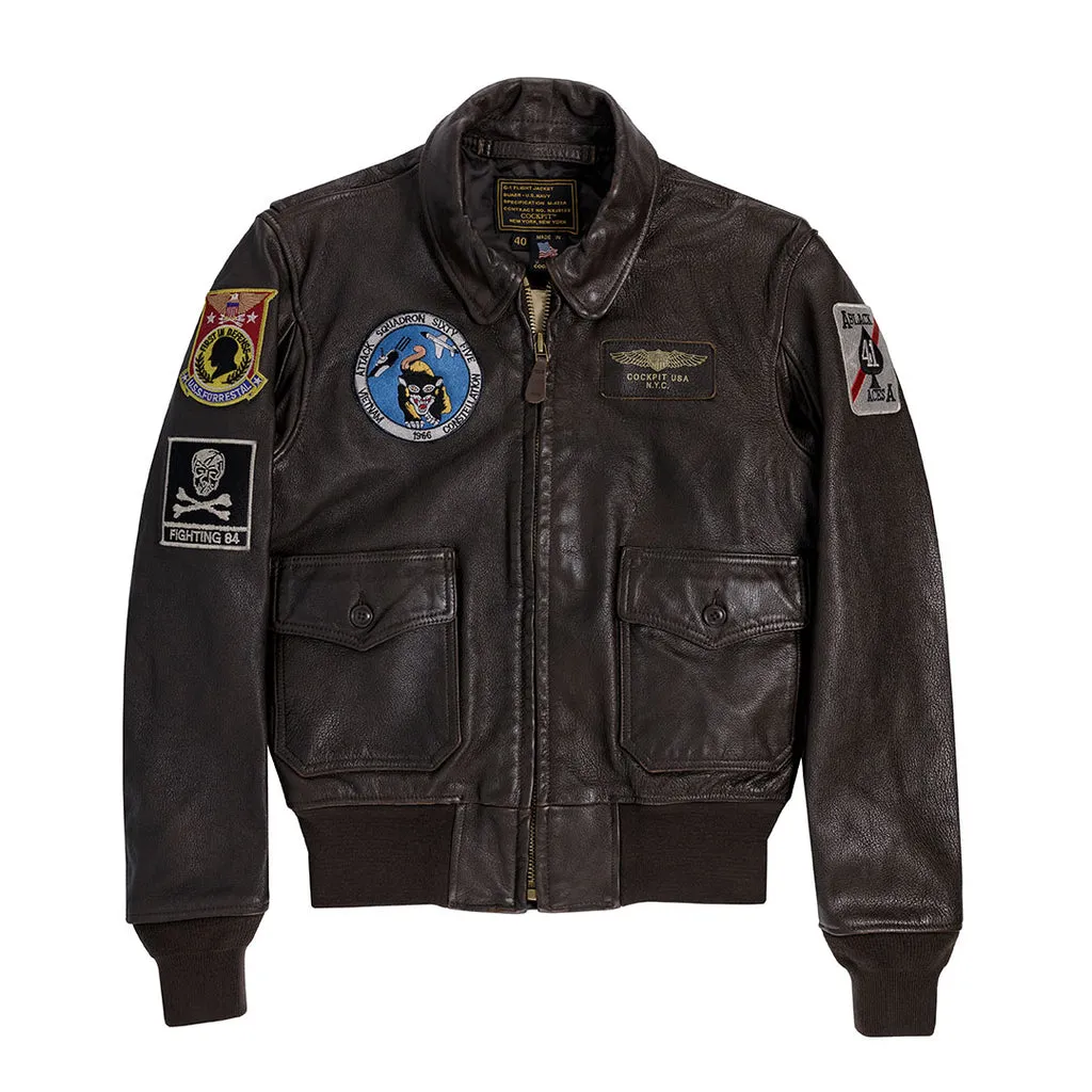 USS Forrestal Vietnam Pilot Jacket | Cockpit USA