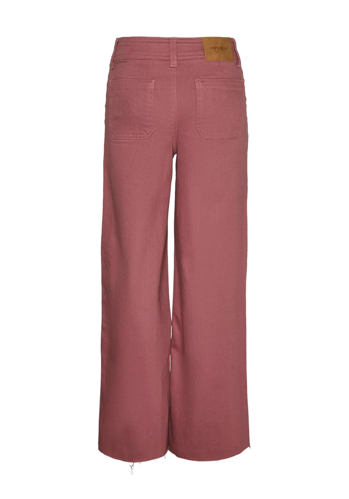 Vero Moda Girl Viola Wide Fit Jeans, Mesa Rose