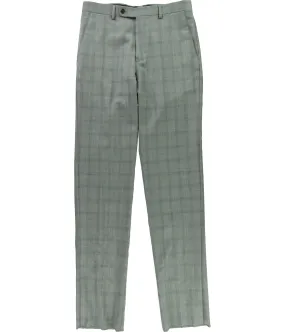 Vince Camuto Mens Windowpane Dress Pants Slacks