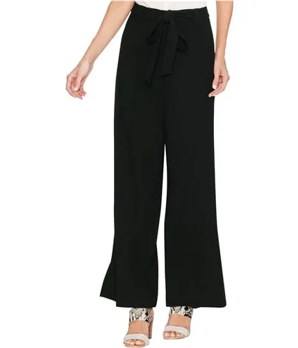 Vince Camuto Womens Tie-Waist Casual Wide Leg Pants