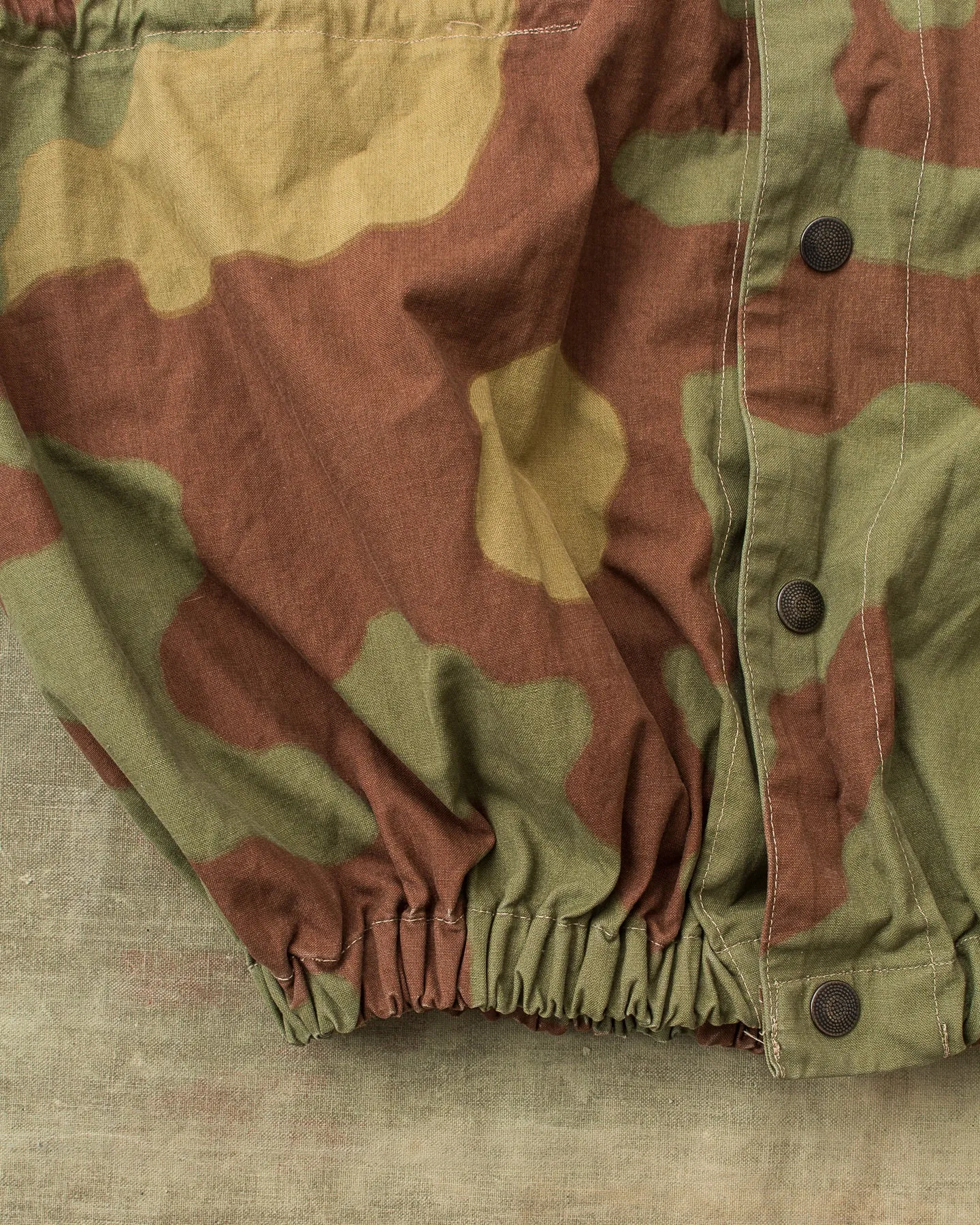 Vintage 1960's Italian Military M1929 Telo Mimetico Camouflage Cloth Jacket