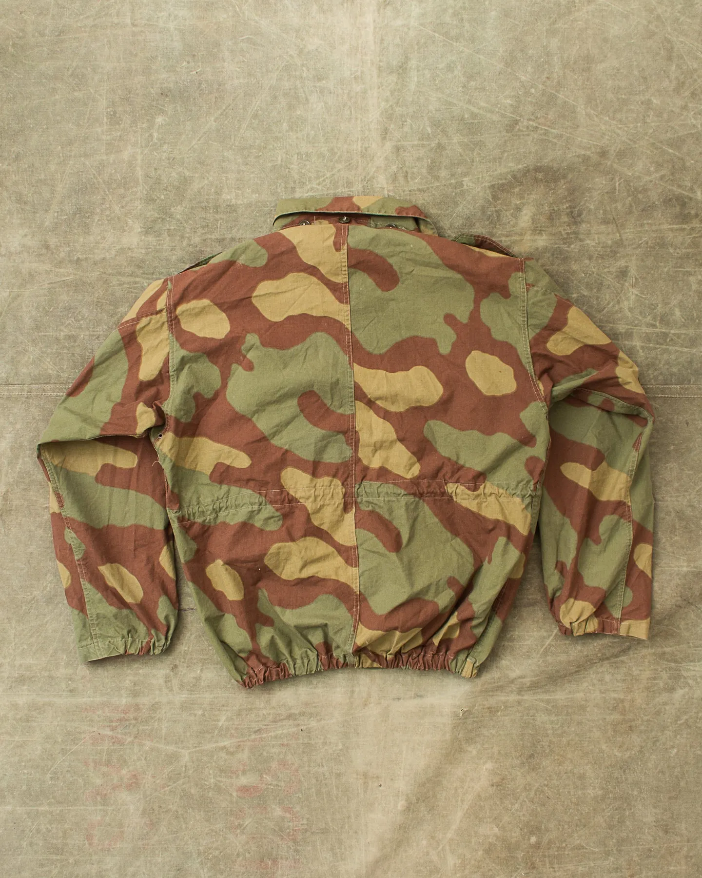 Vintage 1960's Italian Military M1929 Telo Mimetico Camouflage Cloth Jacket