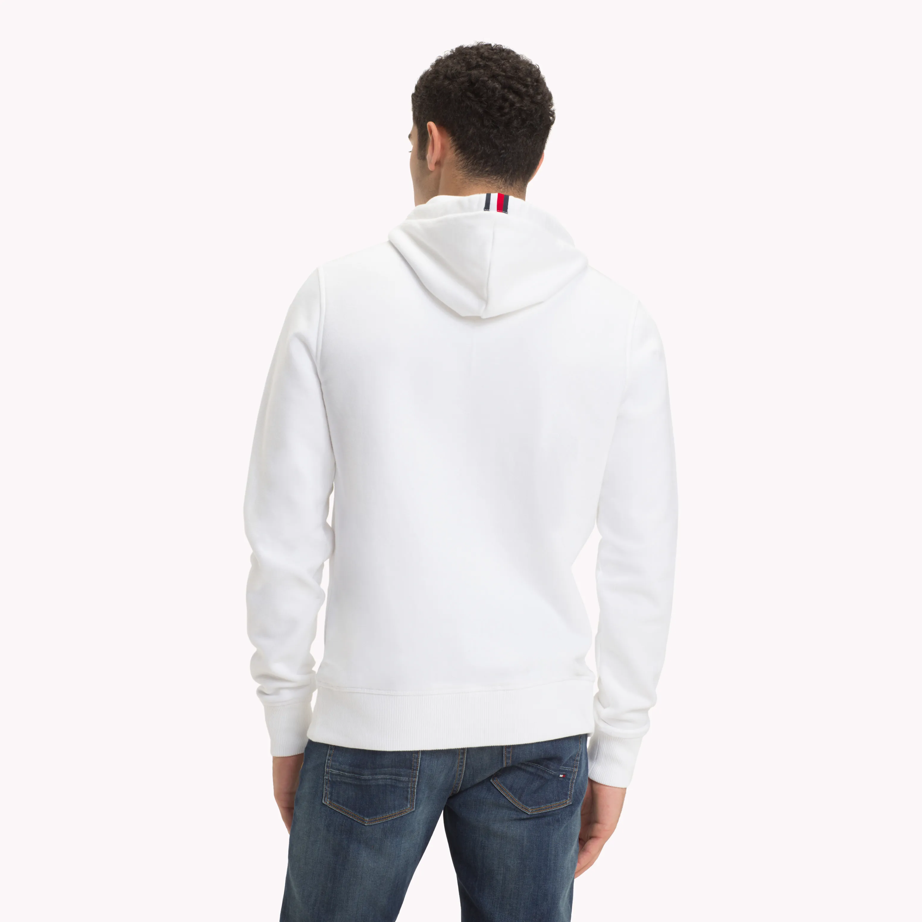 White Monogram Mascot Hoody | Sweatshirts & Hoodies | Tommy Hilfiger