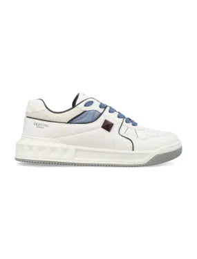 White ONE STUD Sneaker for Men by Valentino Garavani for SS24