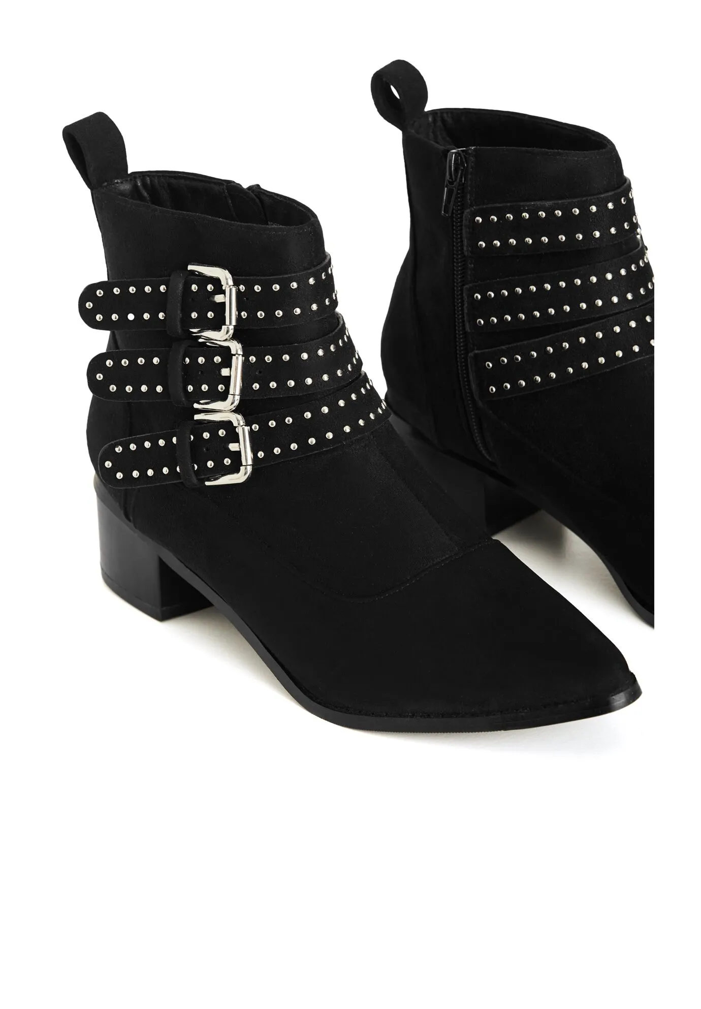 WIDE FIT Bexley Ankle Boot - black