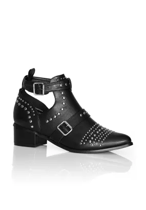 WIDE FIT Cristi Ankle Boot - black