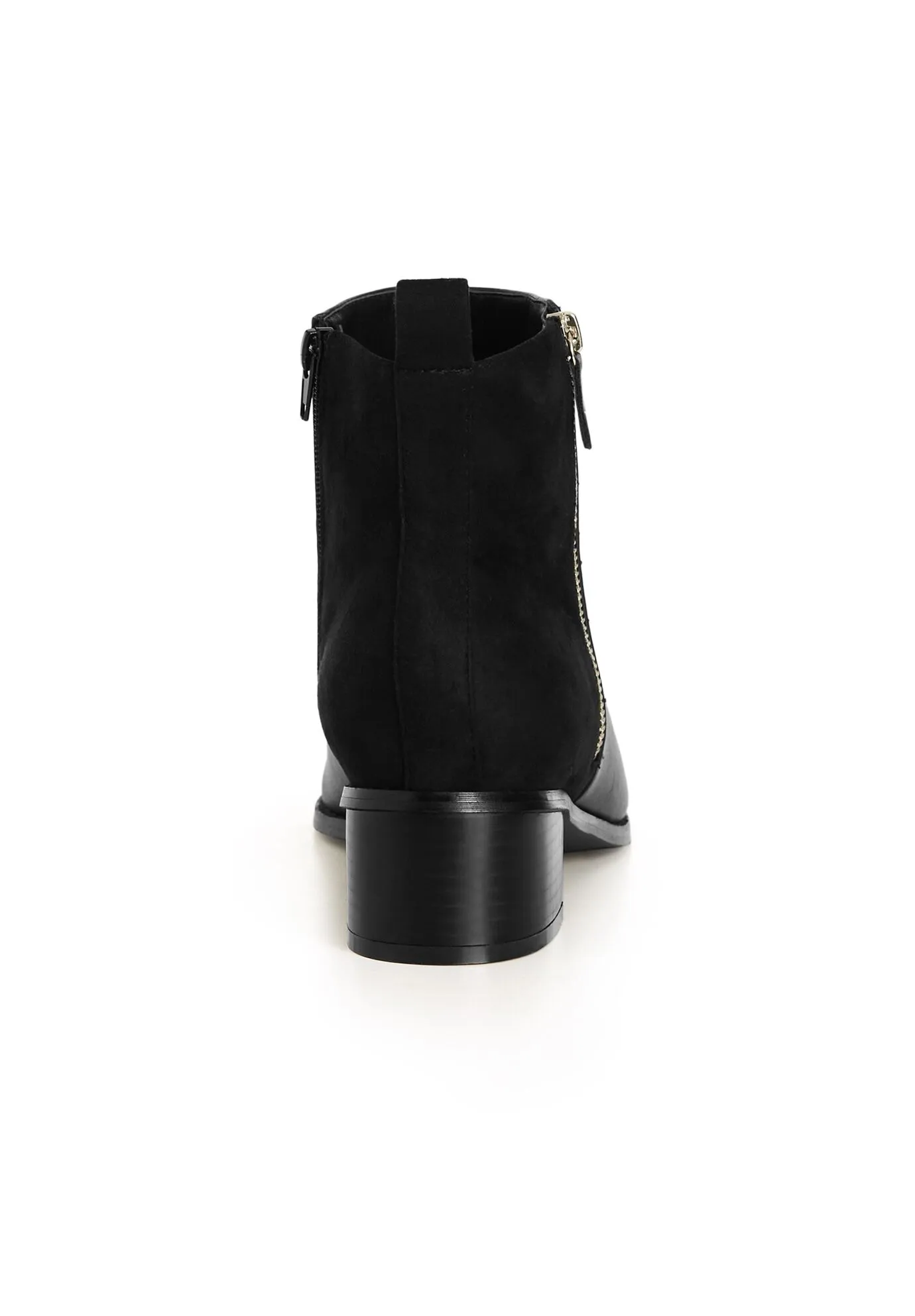 WIDE FIT Lucia Ankle Boot - black