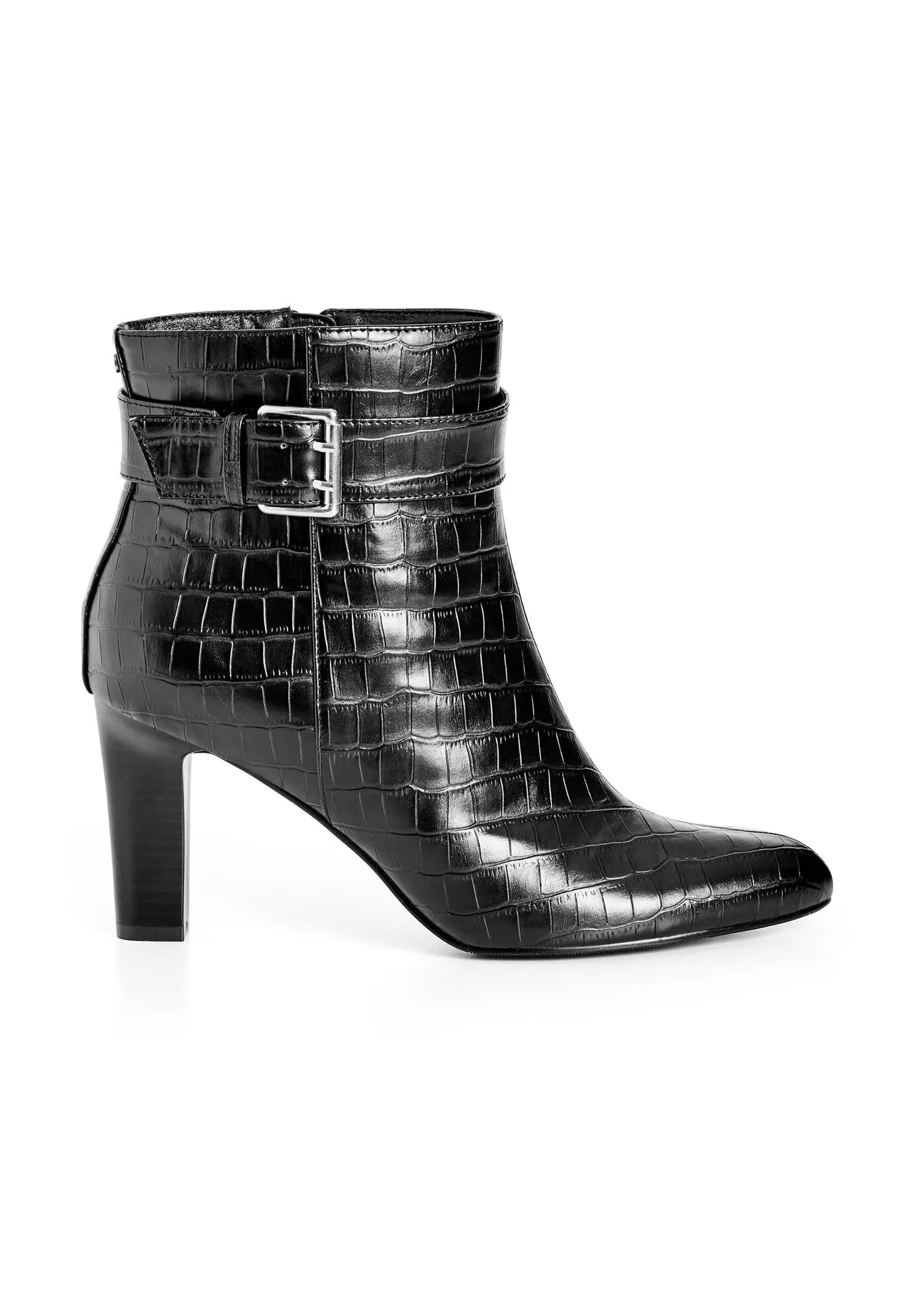 WIDE FIT Tory Ankle Boot - black