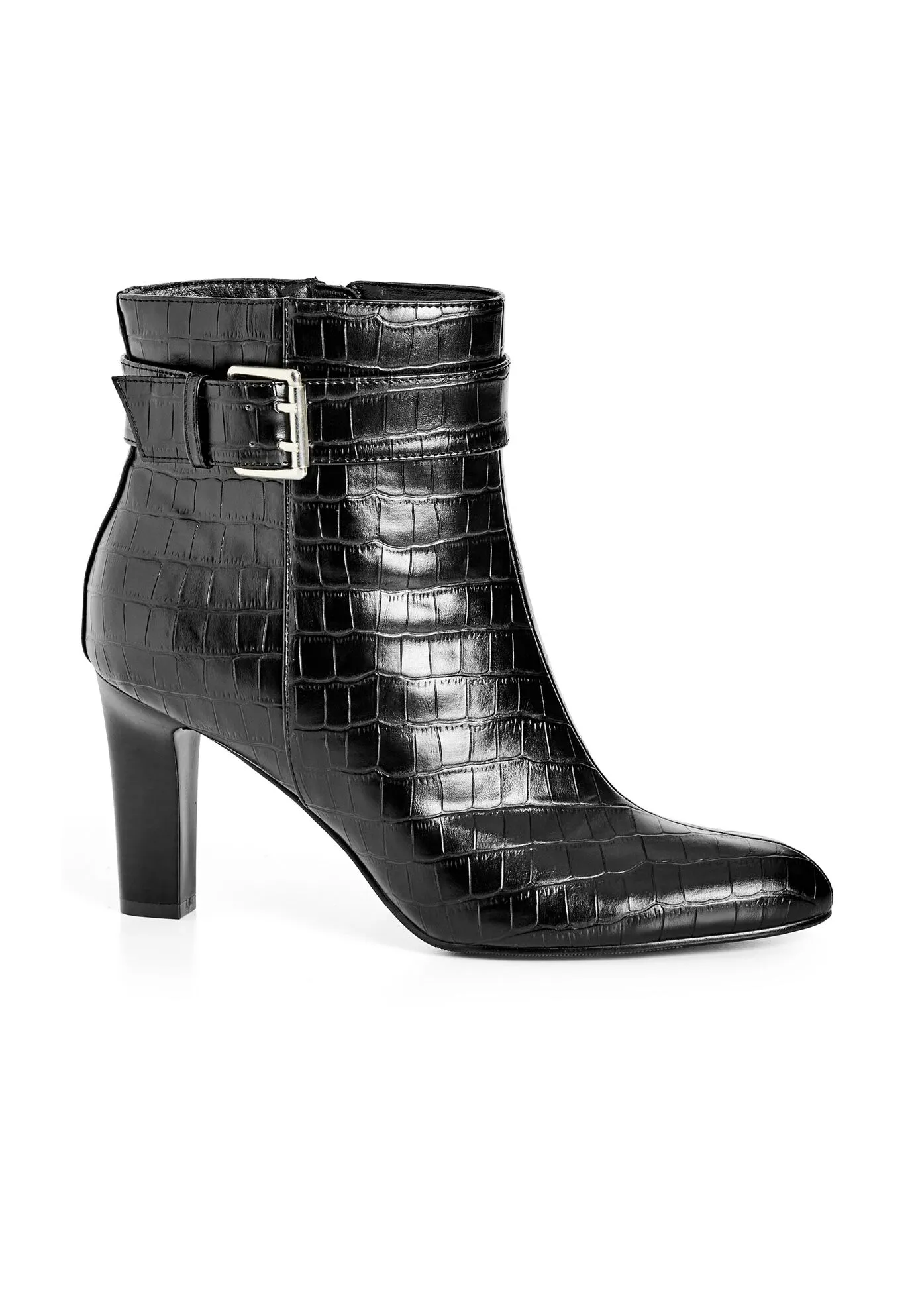 WIDE FIT Tory Ankle Boot - black