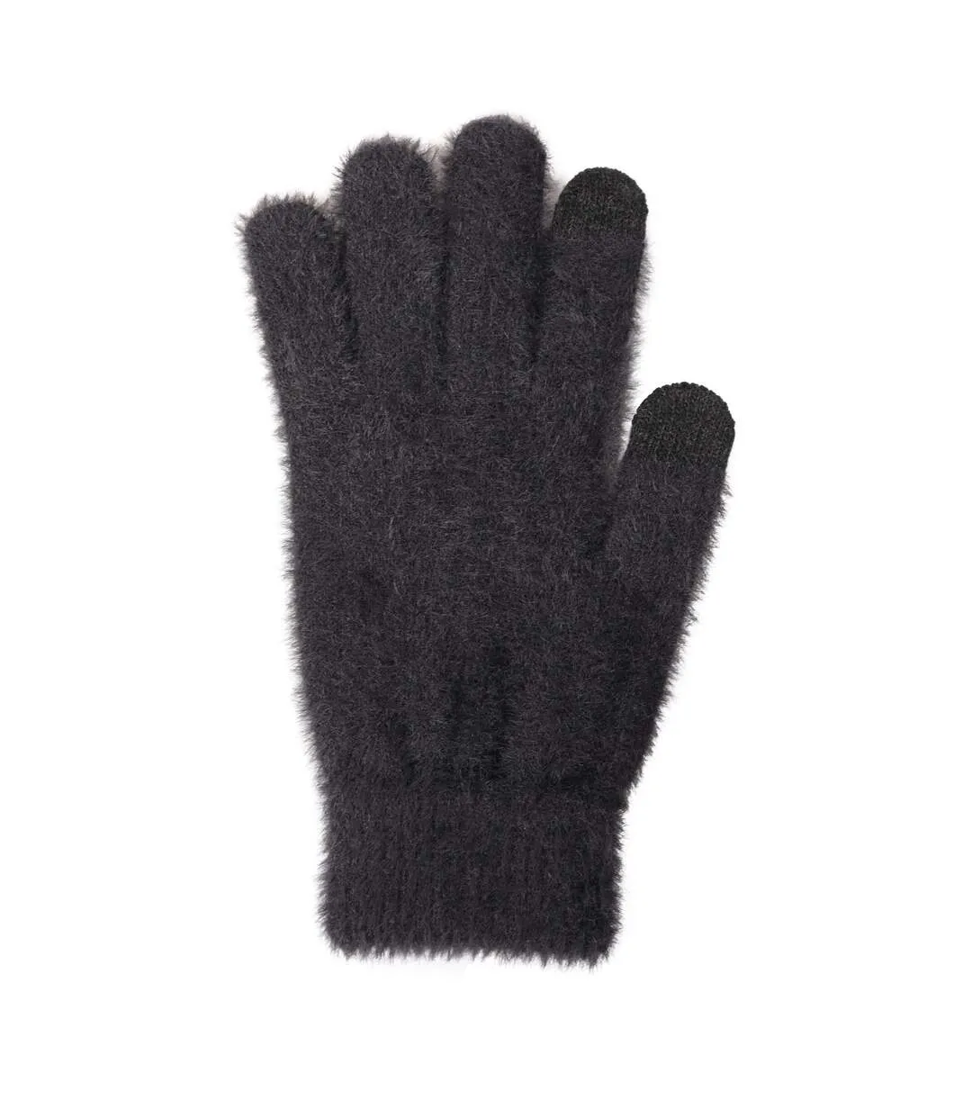 Womens/ladies touch screen soft gloves black Mountain Warehouse