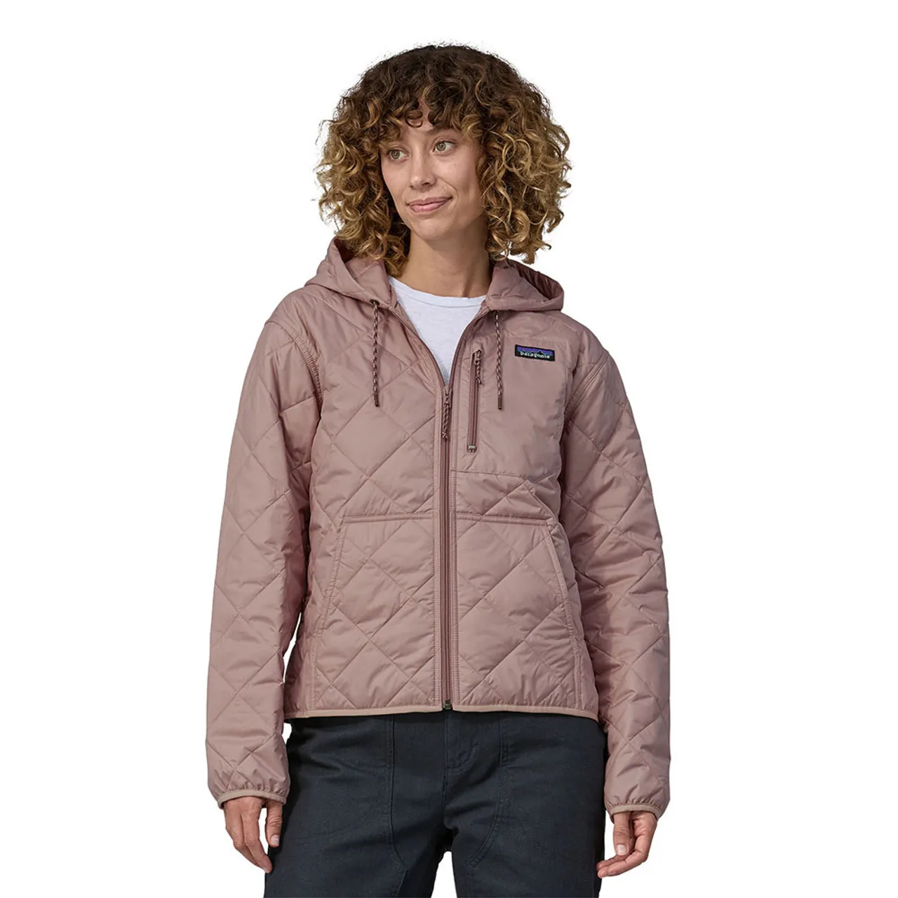 Women's Patagonia Diamond Quilted Bomber Hoody Jacket