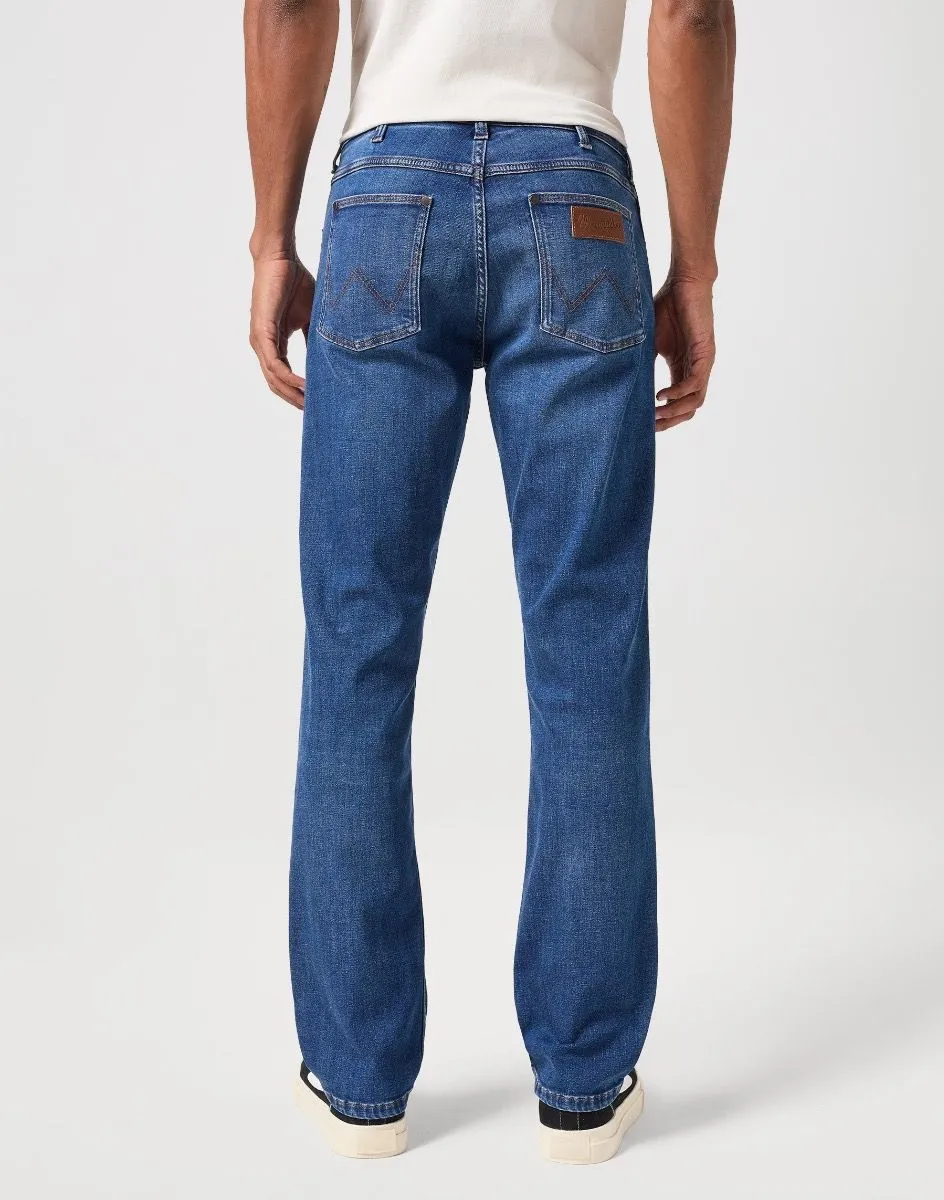 Wrangler Greensboro Straight Denim Jeans Dean