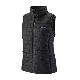 W'S NANO PUFF VEST BLACK